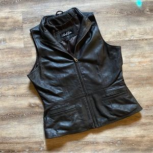 Vintage 90s Amalfi Leather Vest